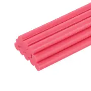 Mini Hot Glue Sticks for Glue Gun 0.27-inch x 4-inch Pale Red 12pcs