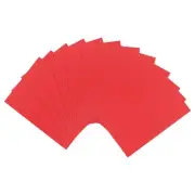 Foam Sheets Crafts 11x8 Inch 2mm EVA Craft Foam Paper Foam Sheets Red 12 Sheets