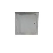 Elmdor Wall/Ceiling Access Panel 14" x 14" Concealed-Hinges Stainless Steel Gray
