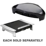 Fellowes Monitor Riser Plus Adjustable Feet 3 Way Height And Tilt Adjustment