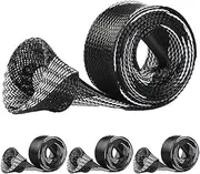 Rod Sleeves Fishing, Rod Covers Sleeve, 4 Pack Elastic Heavy Duty Protector Gloves, Garage Wall Ceiling Tools, Ideal for Truck, Car, Roof, Bed, Deck, Travel, 66.93x1.18 inches
