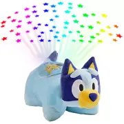 Bluey Sleeptime Lites Pillow Pet Plush Light Projector Blue
