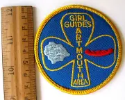 GGC Girl Guide Canada DARTMOUTH AREA PATCH Nova Scotia Division District Badge