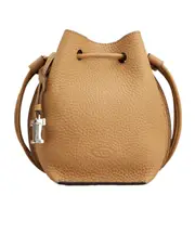 Tod's Drawstring Bucket Bag One size beige