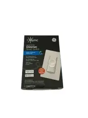 Cync Dimmer Smart Switch/G.E, WiFi Switch 120 VAC, Single/3way Compatible NIB