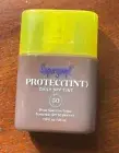 SUPERGOOP! PROTEC(TINT) 40W/Deep Warm/SPF 50 Broad Spectrum Tinted Sunscreen NEW