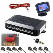 Buzzer Alarm Reversing Radar Detector Parking 8 Reversing Sensors Color Screen