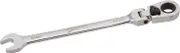 Williams 1208MRCF 12-Point Flex Head Reversible Ratcheting Combination Wrench, 8mm