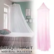 Bedroom Mosquito Net Bed Canopy Dome Fly Insects Bug Mesh Protects Tent V6A9