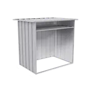 Absco Sheds 1.22 x 0.87 x 1.15m Zincalume Wood Store Cover
