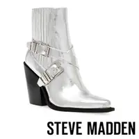 在飛比找momo購物網優惠-【STEVE MADDEN】SCRIPTER 交叉帶粗跟楔型