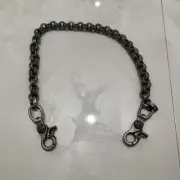 Silver Wallet Chain 51cm Hook Metal Security Ledger Chain