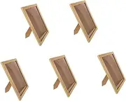 Cabilock Pcs Elegant Registration Frame Wooden Photo Holder License Certificate Degree Display Lightweight User-friendly