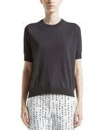 Peserico Knitted Short Sleeve Crewneck Sweater