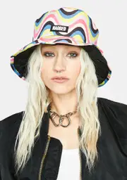 [The Ragged Priest] Trance Reversible Bucket Hat