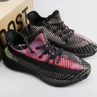 在飛比找蝦皮商城優惠-【我塑我形】ADIDAS YEEZY 350 V2 黑紫綠 