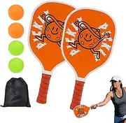 Hole Ball Paddle, Paddle Set Kit, Hole Ball Racket, Competition Paddle Set, Sports Accessories Kit, Paddle Ball Set, Beginner Paddle Set, Large Racket Area
