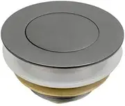 Bathtub 40mm Gun Metal Pop Up Plug and Waste