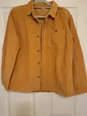 Boys WONDER NATION Khaki Corduroy Fall Jacket Butterscotch OuterWear SZ 14/16