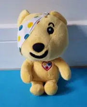 BUILD A BEAR Pudsey Small Mini Buddies Yellow Children In Need PLUSH
