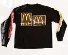 New CACTUS JACK by Travis Scott Brown McDonalds Long Sleeve L/S T-Shirt XL