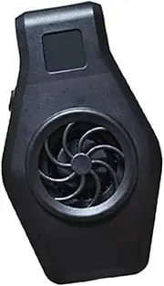 Generic Aquarium Chiller Adjustable Speed Quiet USB Powered Fish Tank Cooling Fan Accessories for Reptiles Cats Freshwater, Black