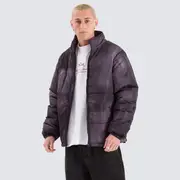 [XLarge] Wave Dye Puffa Jacket Black