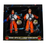 Kenner Star Wars Collectors Series Wedge Antilles Biggs Darklighter 12" Figures