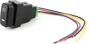 Replacement LED Fog Light Toggle Switch,Fog Light Switch Button Replacement Fit for Mitsubishi Pajero/Lancer/Outlander/Triton