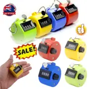 Mechanical Hand Tally Number Counter Click Clicker 4 Digit Counting Manual NV
