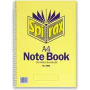 Spirax A4 Notebook 240 Pages each