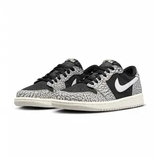 Nike Jordan 1 Retro Low OG 男 象紋 爆裂紋 水泥 低筒 喬丹 休閒鞋 CZ0790-001