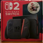 Nintendo Switch 2 + Mario Kart World Bundle + 12 Month Membership - Sealed