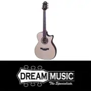 Crafter LX T-3000CE OM Acoustic Electric Guitar