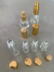 Perfume Oil Bottles, Spray Bottle, Refillable Atomizer, Roll On Empty Variety 6