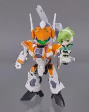 Tiny Session Macross Frontier VF-31E Siegfried Mustang Reina Prowler Figure Set