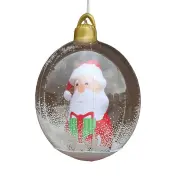 NNEOBA Santa Claus LED Transparent Ball - Christmas Inflatable Luminous Decor