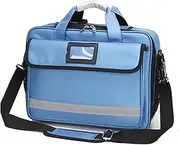 Professional Red Empty Trauma First Aid Medical Bag, Multi Compartment First Responder Carrier for EMT,Paramedics, Emergency and Medical Supplies Kit (Color : B)