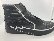 Vans Sk8-Hi Bolt Black/Black Mens Size 7.5