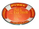 NEW Vintage Pyrex Sovirel Glass France Clear Oval Casserole Baking Dish 10” X 7”
