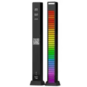 LED Car RGB Music Rhythm Light Colorful Tube Atmosphere Lamp Bar Rechargeable (for: Kia)