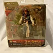 NECA Pirates of The Caribbean Dead Man's Chest Series 2 Jack Sparrow Figure...