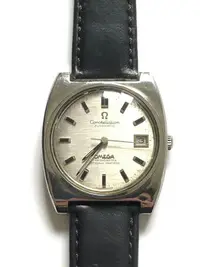在飛比找Yahoo奇摩拍賣-7-11運費0元優惠優惠-歐米茄星座天文臺認證全自動機械精鋼男錶 手錶 腕錶尺寸：錶徑