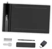 Drawing Tablet, S640 Digital Graphics Tablet, 6x4 Inch Ultra-thin Portable