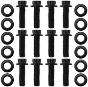 Aeroflow GM LS Header Bolts Standard Pack 12 M8 0.984" UHL 25mm - AF37-1012