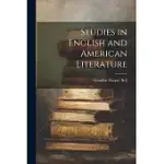 STUDIES IN ENGLISH AND AMERICAN LITERATURE