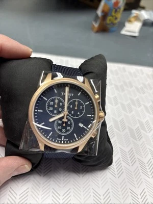 42mm Tissot PRS 516 Chronograph Swiss Made Quartz Wristwatch As Is