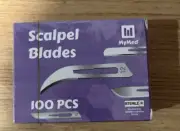 Pack of 100 Disposable Scalpel Blade Size 12 New in sealed package