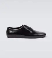[Prada] Prada Brushed leather Oxford shoes AU 12 black