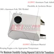 Turbo Overflow Resevoir Coolant Tank Fit Ford Falcon BA BF V8 XR6 XR8 FG 6Cyl (for: Ford)